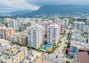 2+1 apartment 150 meters from the sea in a picturesque area of Mahmutlar