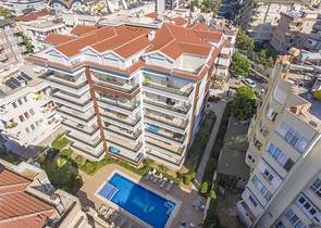 1+1 apartment 250 m from the sea in the area of Cleopatra beach