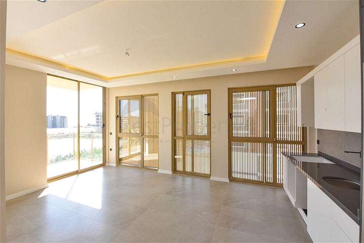 1+1 apartment in the green area of Kargicak