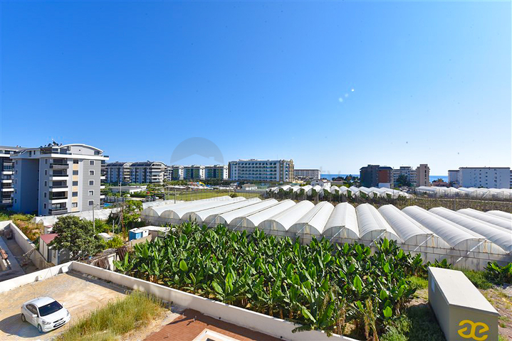 1+1 apartment in the green area of Kargicak