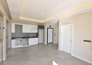 1+1 apartment in the green area of Kargicak