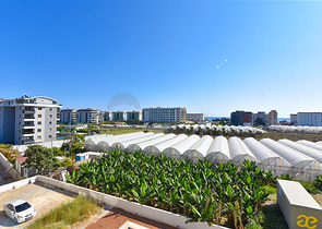 1+1 apartment in the green area of Kargicak