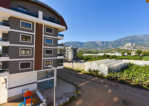 1+1 apartment in the green area of Kargicak