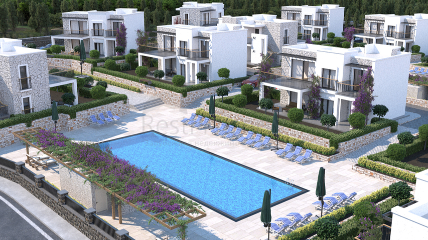 Luxury residences in the picturesque area of Turkbukyu