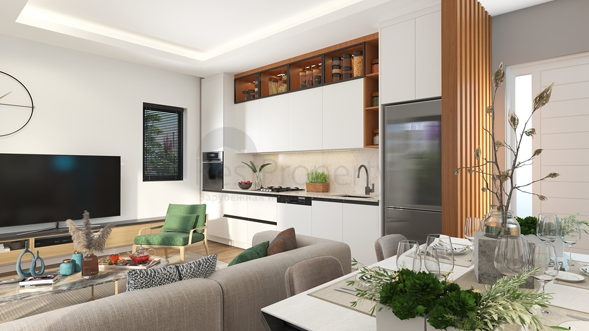 Luxury residences in the picturesque area of Turkbukyu