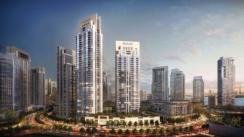 The new Creek Edge complex under construction