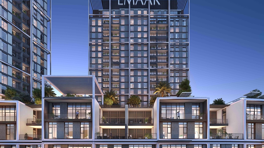 The new Creek Edge complex under construction