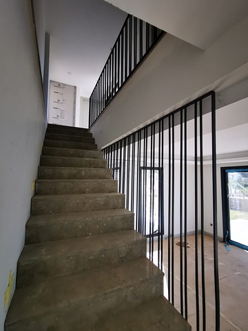 Villas in the picturesque area of Turkbukyu, surrounded by dense greenery. 