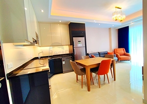 1+1 apartment in one of the most popular complexes in Mahmutlar