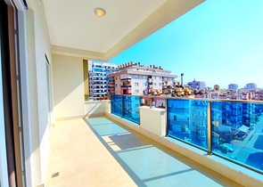 1+1 apartment in one of the most popular complexes in Mahmutlar