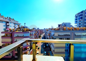 1+1 apartment in one of the most popular complexes in Mahmutlar