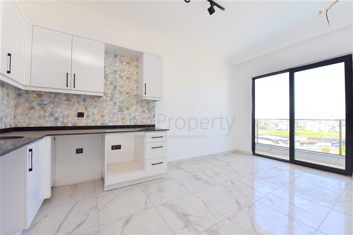 Apartment 1+1, in the Oba area.