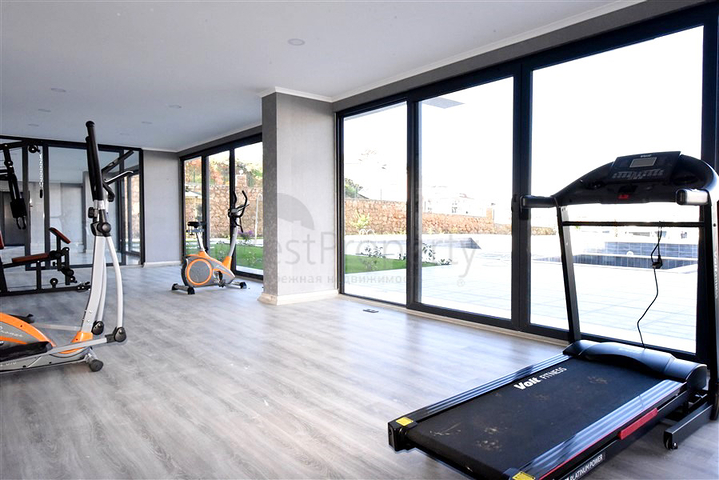 Apartment 1+1, in the Oba area.