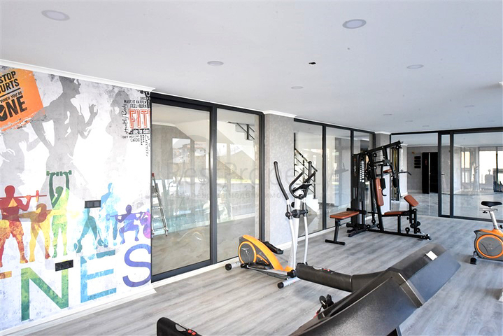 Apartment 1+1, in the Oba area.