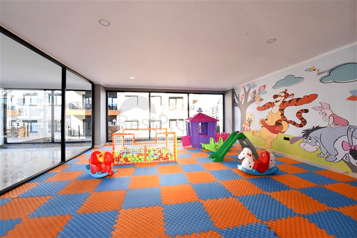 Apartment 1+1, in the Oba area.