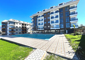 Apartment 1+1, in the Oba area.