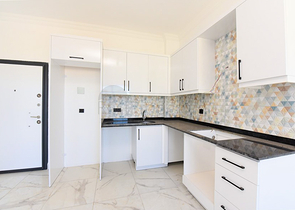 Apartment 1+1, in the Oba area.