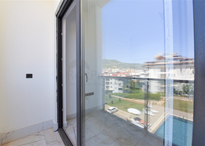 Apartment 1+1, in the Oba area.