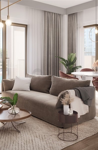 Apartments on the first of its kind urban Creek Beach in Dubai