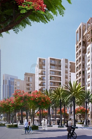Apartments on the first of its kind urban Creek Beach in Dubai