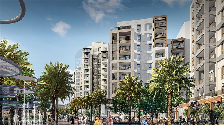 Apartments on the first of its kind urban Creek Beach in Dubai