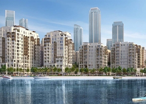 Apartments on the first of its kind urban Creek Beach in Dubai