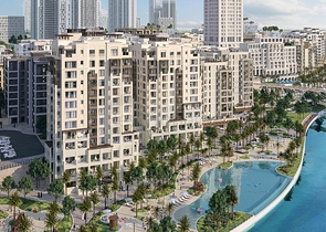 Apartments on the first of its kind urban Creek Beach in Dubai