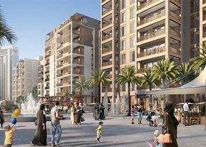 Apartments on the first of its kind urban Creek Beach in Dubai