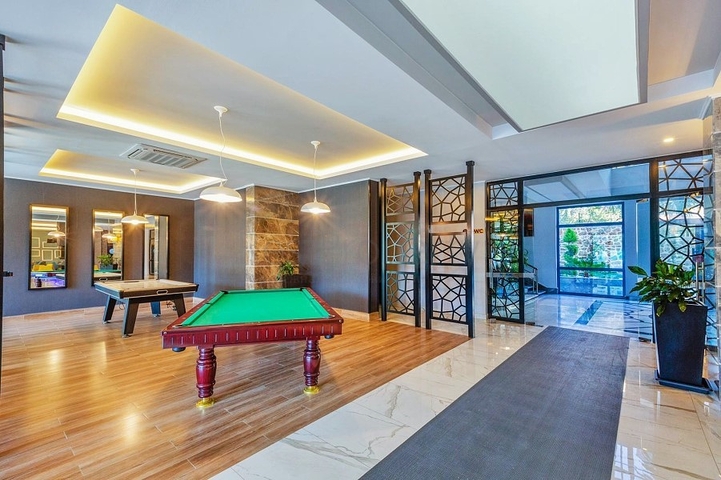 1+1 apartment for rent in one of the complexes of Tosmur district