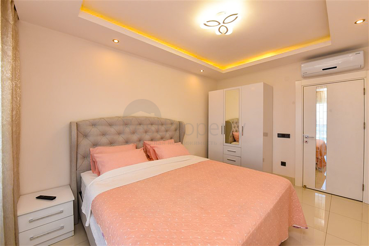 1+1 apartment for rent in one of the complexes of Tosmur district