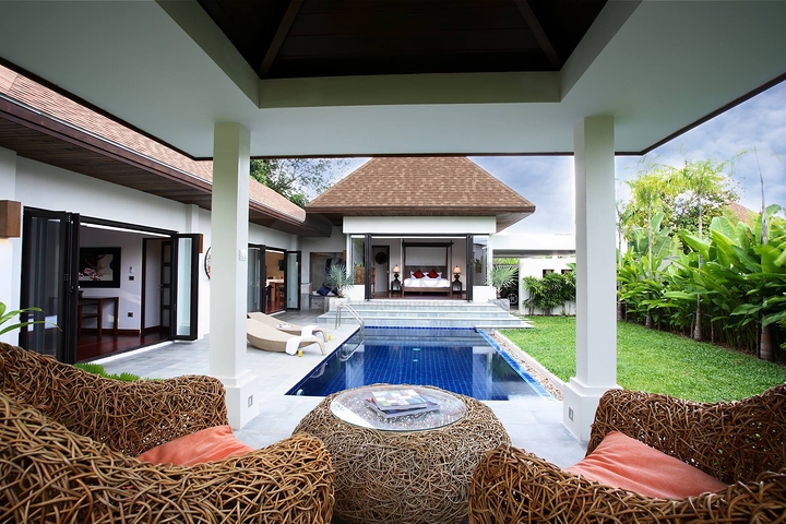 Private pool villas in the cozy Rawai area