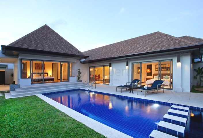 Private pool villas in the cozy Rawai area