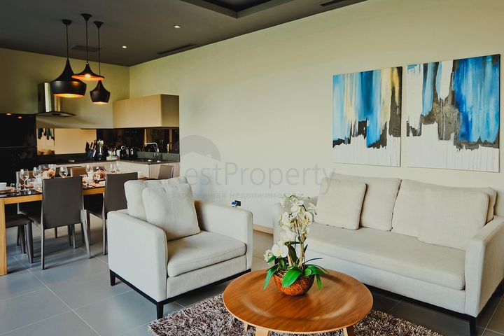 Three-bedroom villas with private pool 10 minutes from the sea