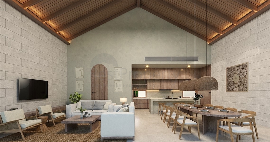 Luxury villas in the western part of Phuket island