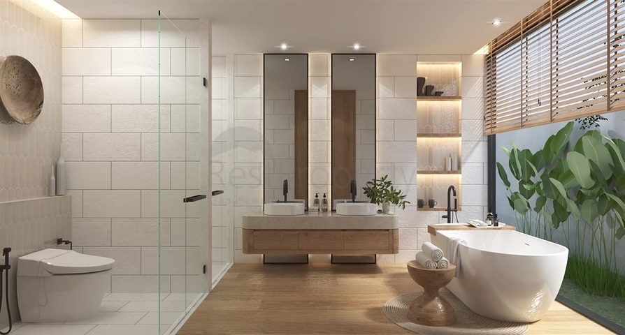 Luxury villas in the western part of Phuket island