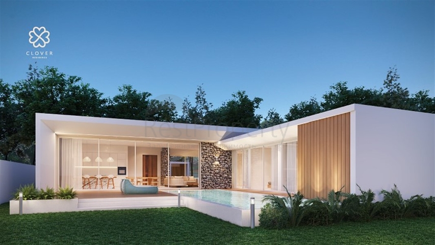 Luxury villa complex in a picturesque area