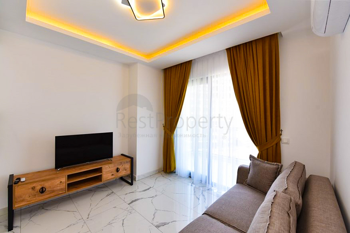 Bright and cozy 1+1 apartment in Mahmutlar district