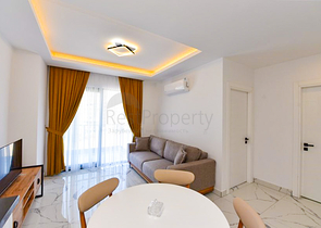 Bright and cozy 1+1 apartment in Mahmutlar district