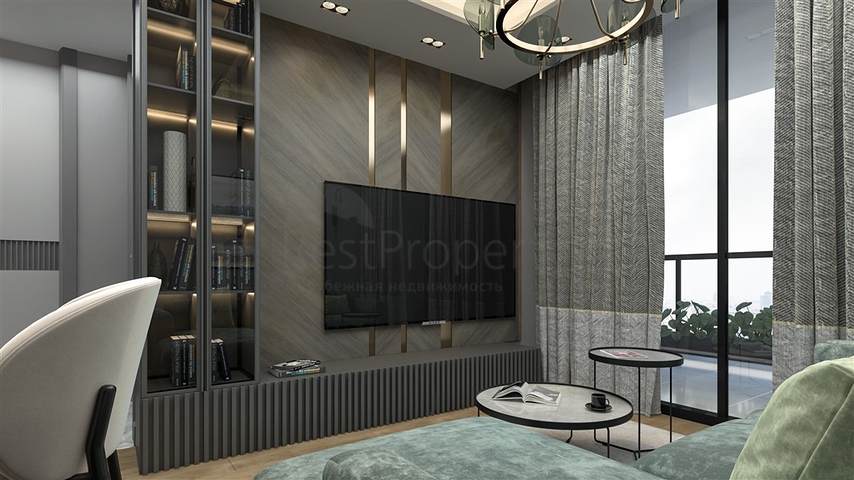 An attractive project 600 m from the sea in Mersin