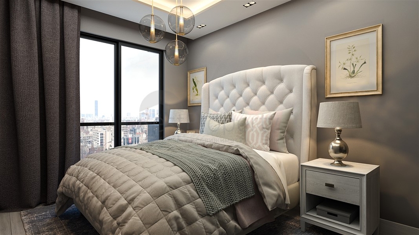 An attractive project 600 m from the sea in Mersin