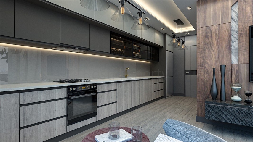 An attractive project 600 m from the sea in Mersin