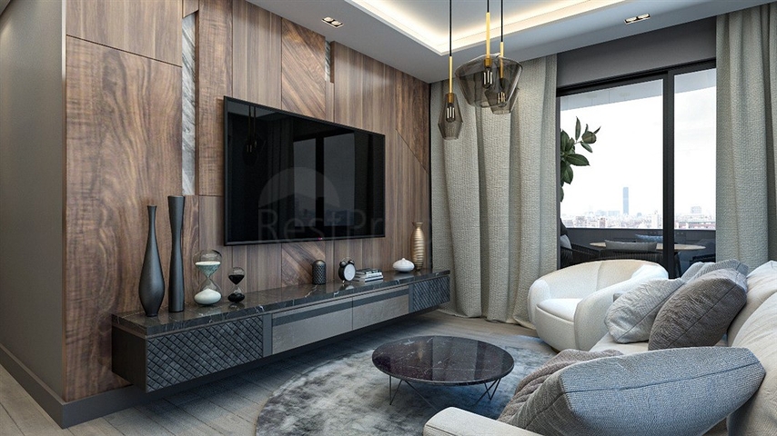 An attractive project 600 m from the sea in Mersin