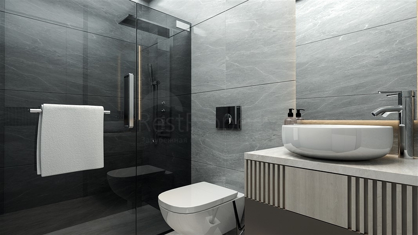 An attractive project 600 m from the sea in Mersin