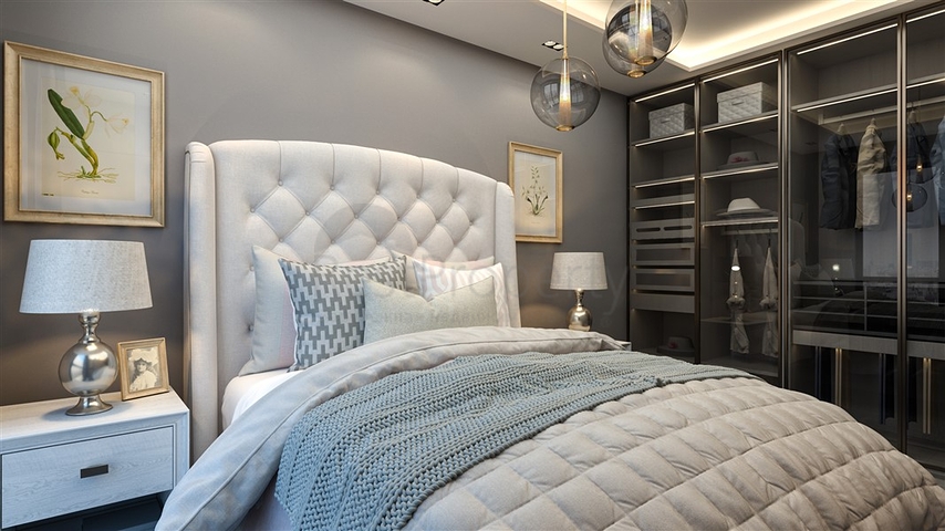 An attractive project 600 m from the sea in Mersin