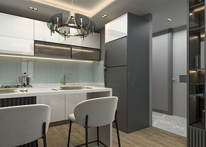 An attractive project 600 m from the sea in Mersin