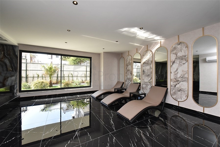 Furnished 1+1 apartment in a new complex on Cleopatra