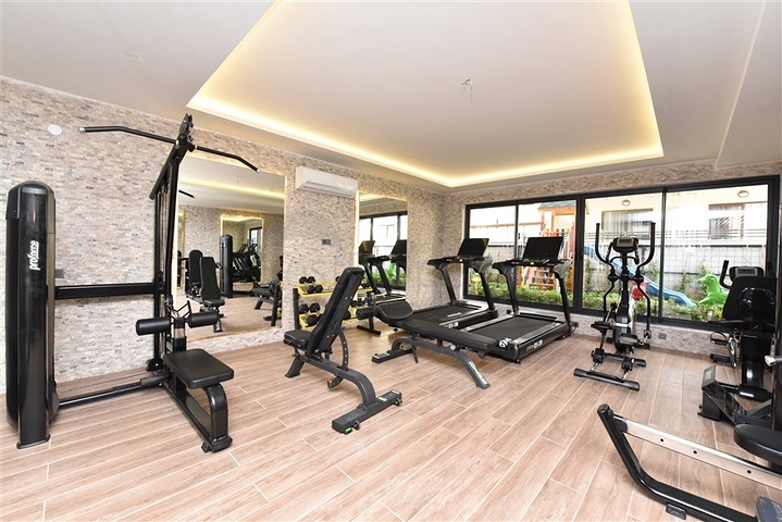 Furnished 1+1 apartment in a new complex on Cleopatra