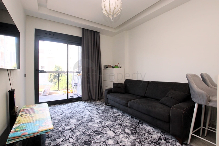 Furnished 1+1 apartment in a new complex on Cleopatra