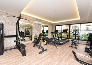 Furnished 1+1 apartment in a new complex on Cleopatra