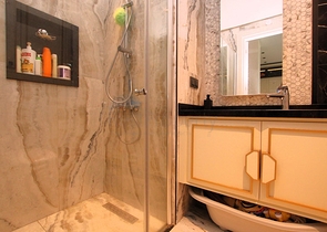 Furnished 1+1 apartment in a new complex on Cleopatra